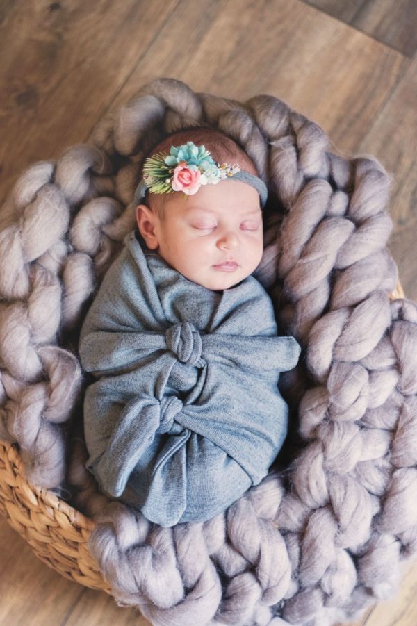 Bow Knot Swaddle Wrap