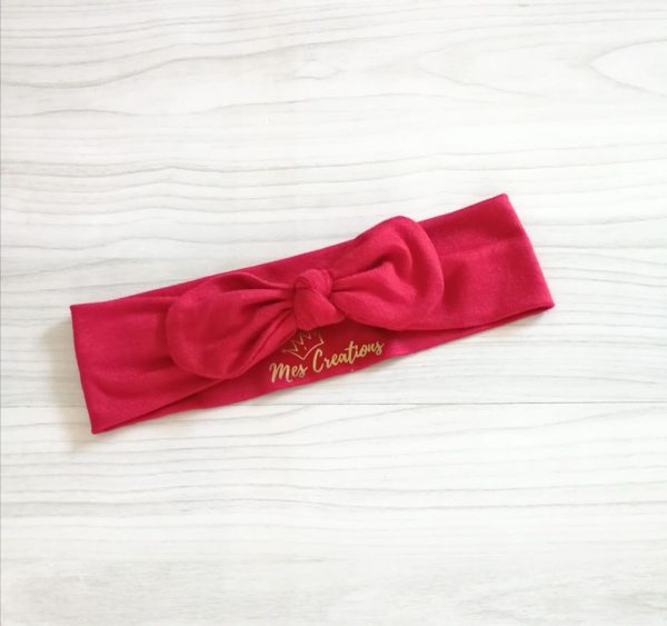 Bow Knot Headband - Red