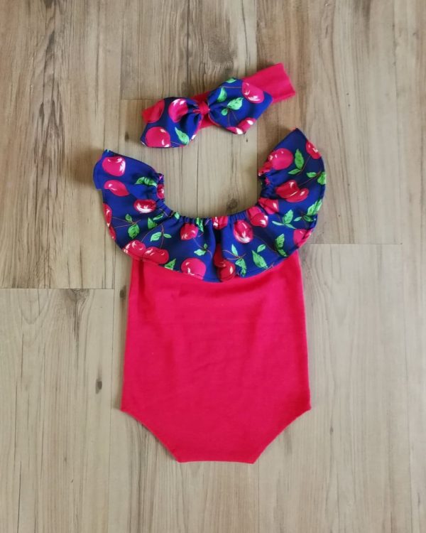 Cherry Romper 1