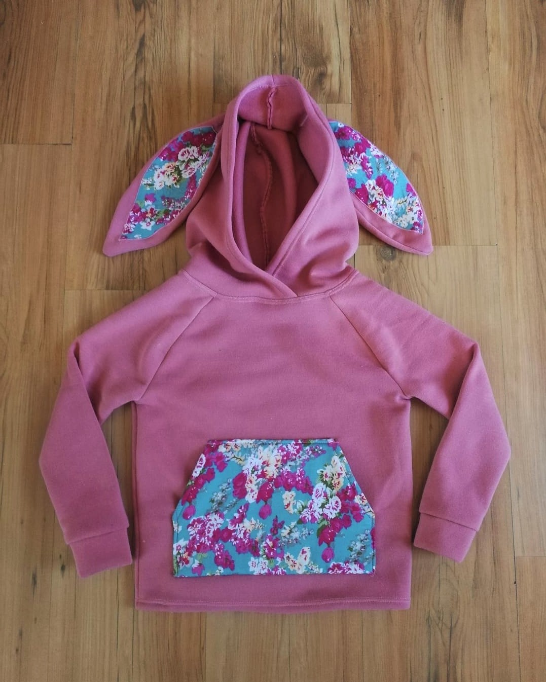Pink Floral Bunny Pink Floral Bunny