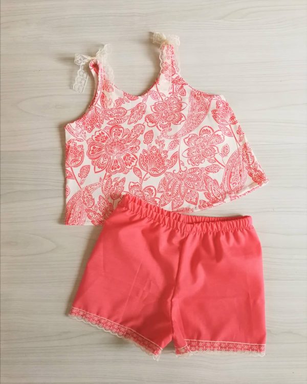 Coral Top & Bottoms